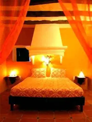 Cama o camas de una habitación en Casa Maza