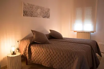 Cama o camas de una habitación en Cal Fasi