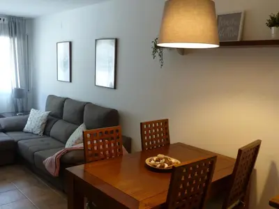 Zona de estar de Apartament Valls d'Aneu