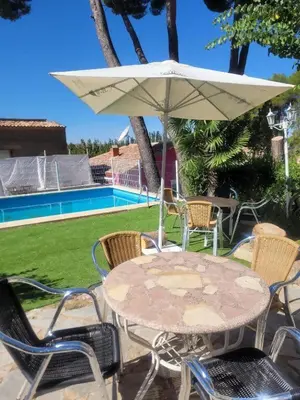 Piscina en o cerca de Villa Pachita (por habitaciones)