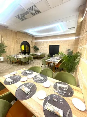 Una televisión o centro de entretenimiento en Hotel Castillo Bonavía