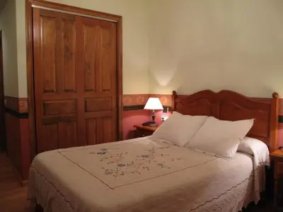 Cama o camas de una habitación en Hotel Casa Anita