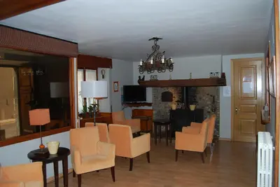 Una cocina o zona de cocina en Pension Casa Vicenta