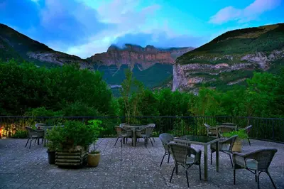 Paisaje cerca de este hotel