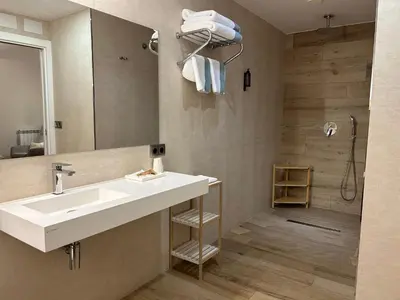 Un baño de Hotel Abetos