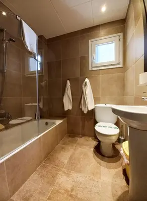 Un baño de Hotel Alegret