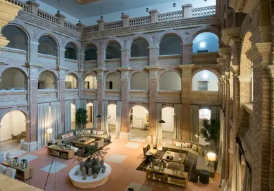 Zona de estar de Parador de Lleida
