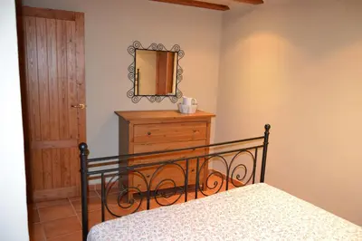 Cama o camas de una habitación en Ca La Serrana