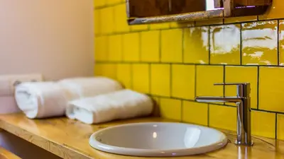 Un baño de Casa Rural Cal Rossa de Taus SPA