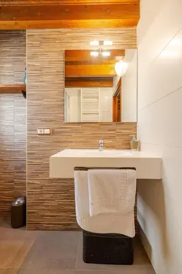 Un baño de Casa rural Lo Niu