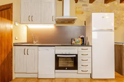 Una cocina o zona de cocina en Casa rural Lo Niu