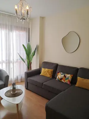 Zona de estar de Apartamento Rúa Centro Balcony Calatayud