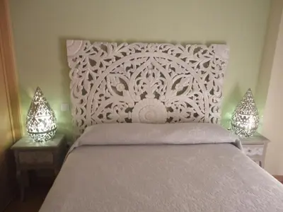 Cama o camas de una habitación en Apartamento Rúa Centro Balcony Calatayud