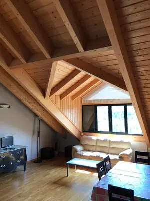 Zona de estar de Ático Balcon De Jaca II