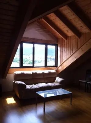 Zona de estar de Ático Balcon De Jaca II
