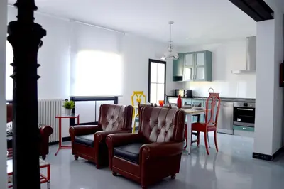 Una cocina o zona de cocina en Ohana Apartamento Rural