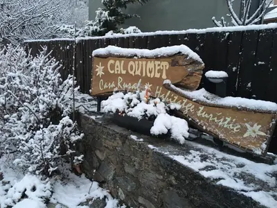 Cal Quimet en invierno