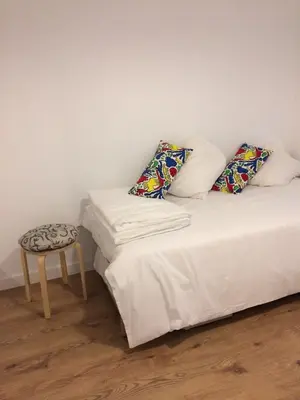 Cama o camas de una habitación en Ventana al Pirineo