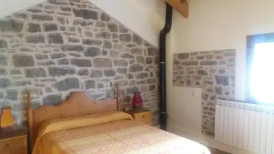 Cama o camas de una habitación en La Casa Azul