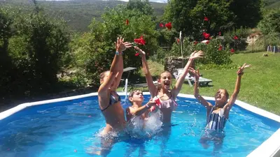 Piscina en o cerca de La Casa Azul