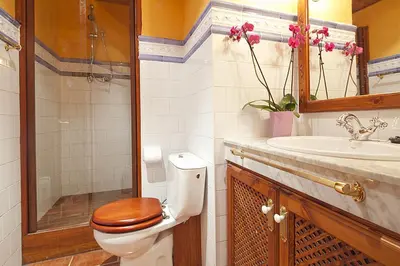 Un baño de Baqueira 1700 pie de pistas Tanau 4 hab