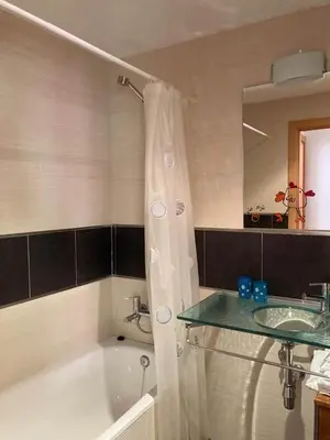 Un baño de Apartamentos Bonaigua TG