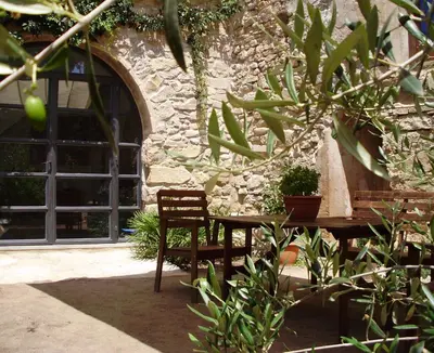 Jardín al aire libre en Casa Miret