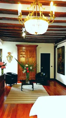 Zona de estar de Hostal Palacio Jaureguia