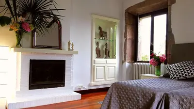Zona de estar de Hostal Palacio Jaureguia