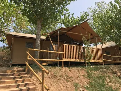 Edificio en el que se encuentra el camping