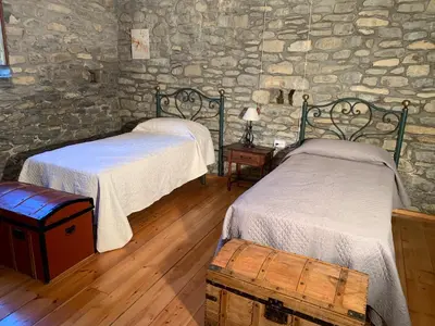 Cama o camas de una habitación en Casa Alejandra