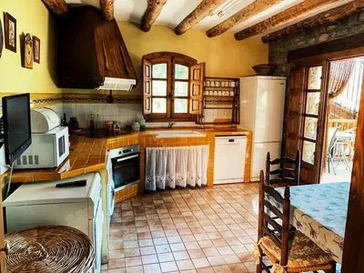 Una cocina o zona de cocina en Casa Alejandra