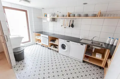 Una cocina o zona de cocina en Passivetxea