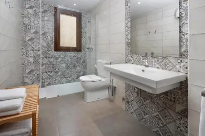 Un baño de El Portal de Alquezar