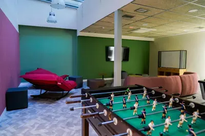 Sala de juegos en Residencia Universitaria Resa Los Abedules