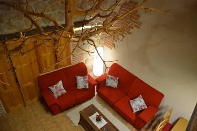 Zona de estar de Casa LLovet