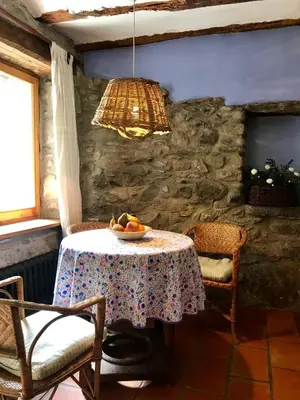 Zona de estar de Casa Mingot SXVI Anciles Benasque