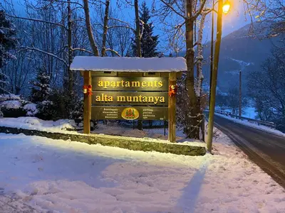 Apartaments Alta Muntanya en invierno