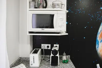 Una cocina o zona de cocina en Mundo