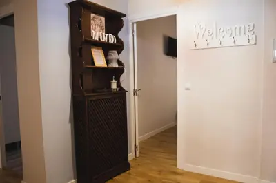 Biblioteca en el apartamento