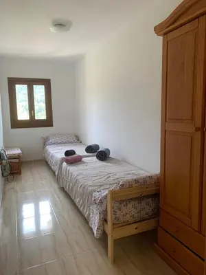 Cama o camas de una habitación en Apartament a Capafonts - 