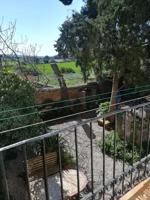Jardín al aire libre en Casa Rural Boletas