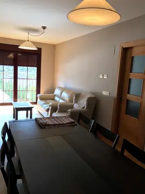 Zona de estar de Apartamento Balcon De Jaca I