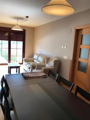 Zona de estar de Apartamento Balcon De Jaca I