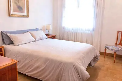 Cama o camas de una habitación en Vivienda Rural Casa Javier Lacunza