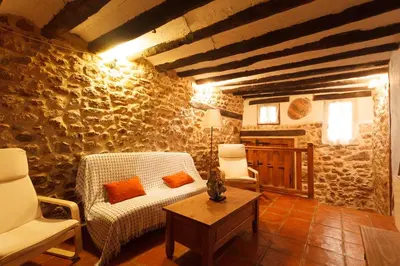 Zona de estar de Apartamentos La Pastora
