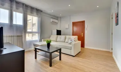 Zona de estar de Apartamentos San Lázaro