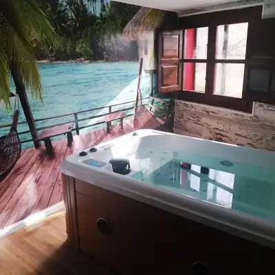 Hotel Boutique Real Posada De Liena con jacuzzi en 
