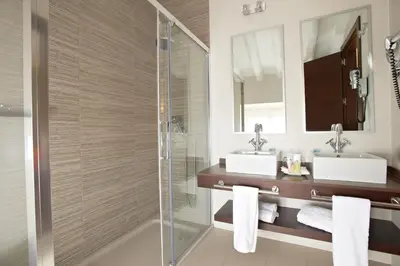 Un baño de Hotel Termas Balneario Termas Pallares