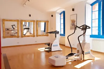 Gimnasio o instalaciones de fitness de Hotel Termas Balneario Termas Pallares